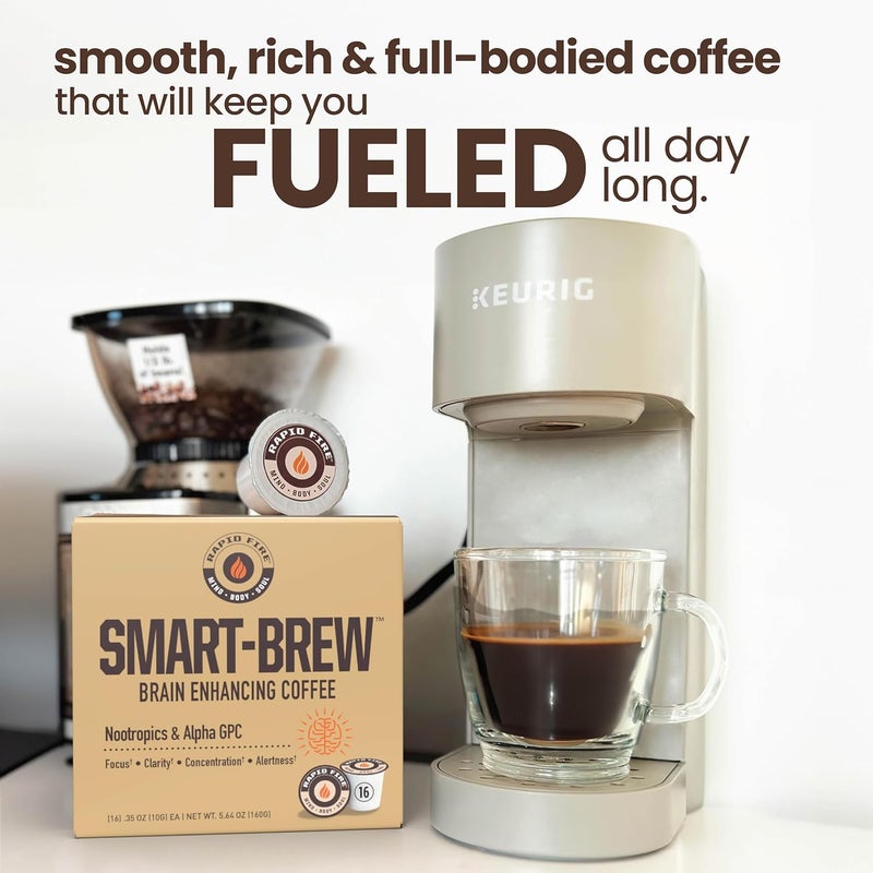 Rapid Fire Rapidfire Smart-Brew Nootropics Coffee Pods - Image 3